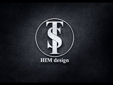 how to make a font alphabet logo design in illustrator - YouTube