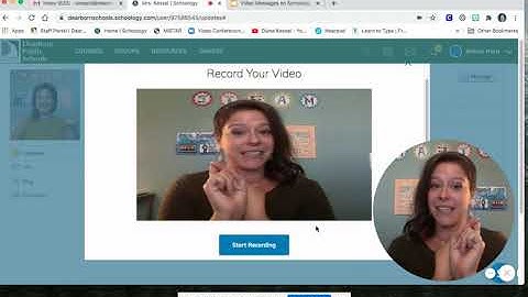 Video Messages on Schoology
