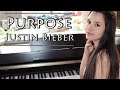 Justin Bieber - Purpose | Piano cover by Yuval Salomon