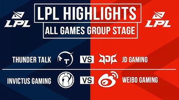 LPL Highlights ALL GAMES Group Stage Week 5 Day 3 | LPL 2025 Split 2