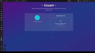 Gozam: audio recognition app screenshot 5