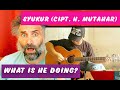 Syukur (cipt. H. Mutahar) - COVER gitar - Alip ba ta - reaction