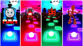 Thomas Train 🆚ChooChooCharls🆚House Head 🆚Siren Head 🎶Tiles Hop Edm Rush  Game 🎵🏆👍🎮🎹🎯 screenshot 3