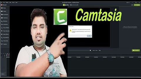 camtasia 9 the following files are not supported and cannot be imported
