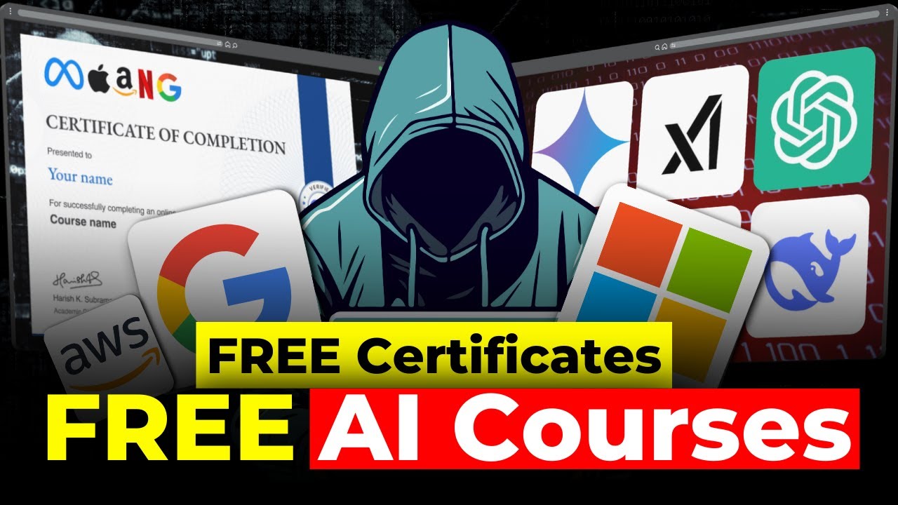 5 FREE Generative AI Courses with Free Certificates | Learn AI for FREE ...