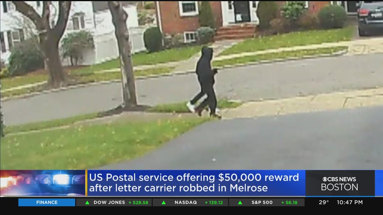 Read more about the article USPS offering $50000 reward after letter carrier robbed in Melrose – CBS Boston