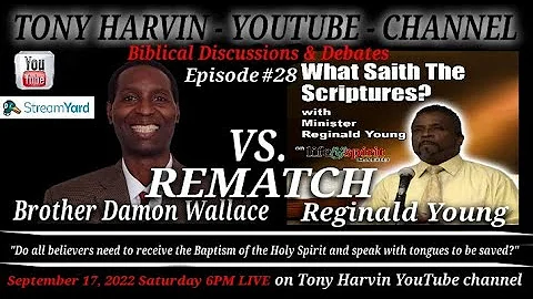 Biblical Debate EPISODE #28: Damon Wallace vs Regi...