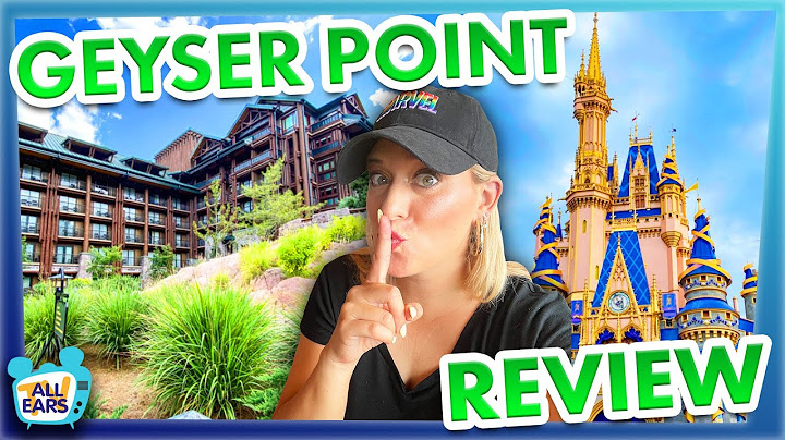 Disney World's HIDDEN Restaurant -- Geyser Point Review