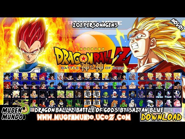 DRAGON BALL HEROES V5 M.U.G.E.N HI-RES (301 PERSONAGENS) - ESPECIAL DE  NATAL (DOWNLOAD) @MugenMundo 