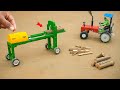 Diy Mini Wood Chopping Machine | DIY Engineering  Science Project @sanocreator