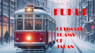 Trams running in rural areas! Fukui ed. ULTIMATE TRAMS OF JAPAN