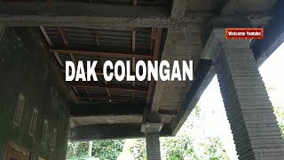 Colongan Cor Dak Beton Teras Depan Rumah Youtube