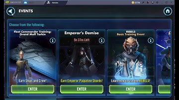 SWGOH Zero To Hero - F2P Grind Level 1 to 85 - Day 4 Play