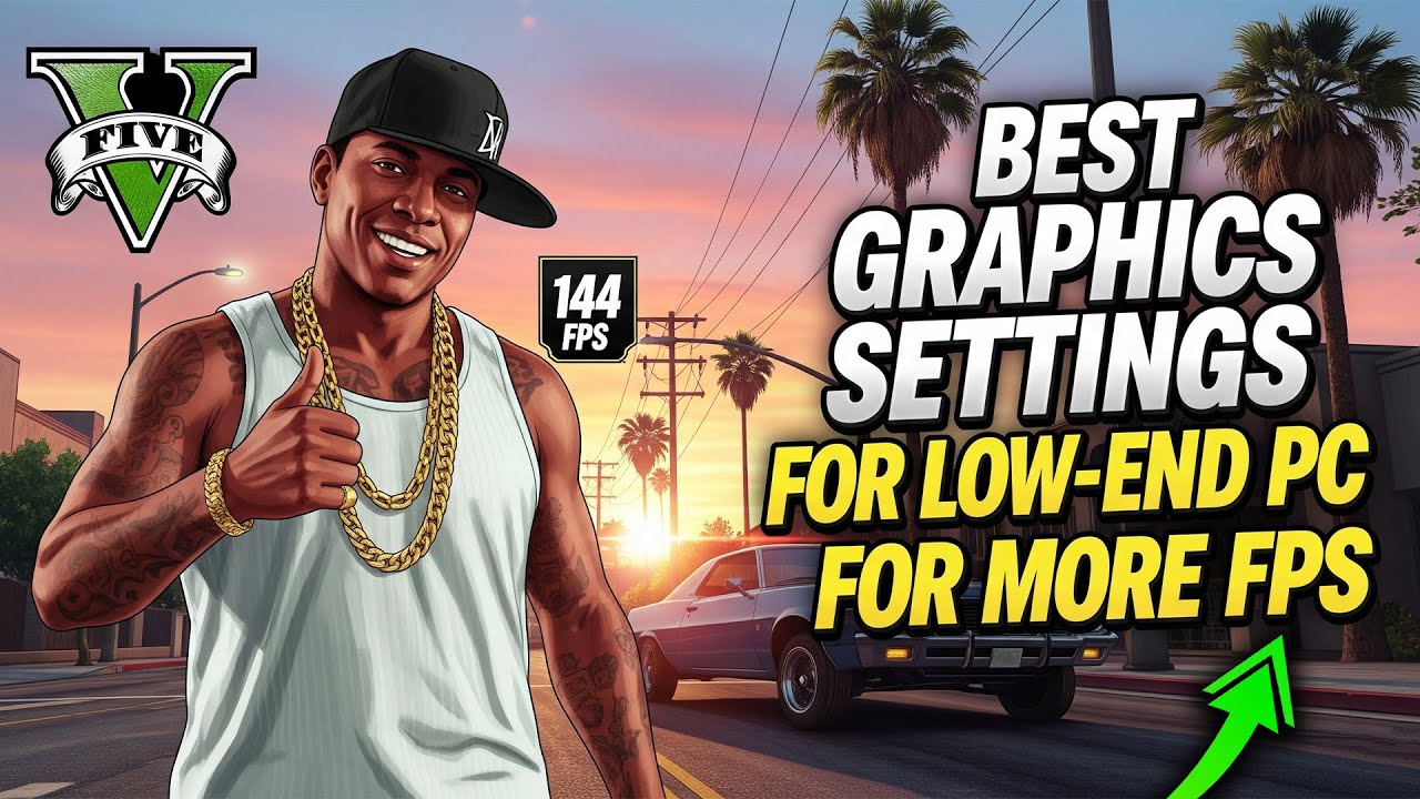 GTA 5 Best Graphics Settings for Low-End PC | Boost FPS, Fix Lag ...