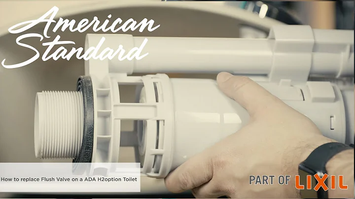 How to Replace the Flush Valve on the ADA H2Option Toilet by American Standard