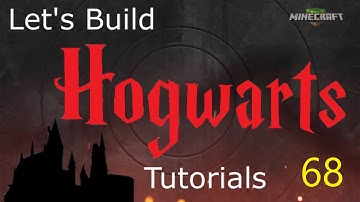 Lets Build Hogwarts in Minecraft Tutorials Part 68. The Wooden Bridge Part 1