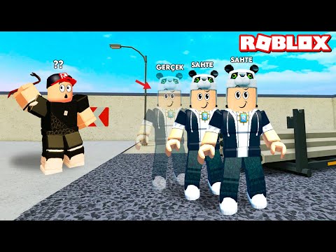 Görünmezlik Gücünü Kullandım!! Hangisi Gerçek Heronpuppy? - Panda ile Roblox Undercover Trouble