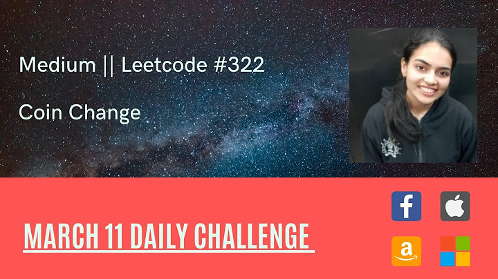 Leetcode 322. Coin Change #Leetcode #322 #Amazon interview || Code + Explanation