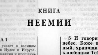 Библия. Книга Неемии. Ветхий Завет (читает Александр Бондаренко)