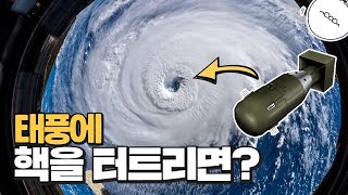 만약 태풍에 핵을 쏘면 태풍을 없앨 수 있을까? [미나니의 스낵교양]