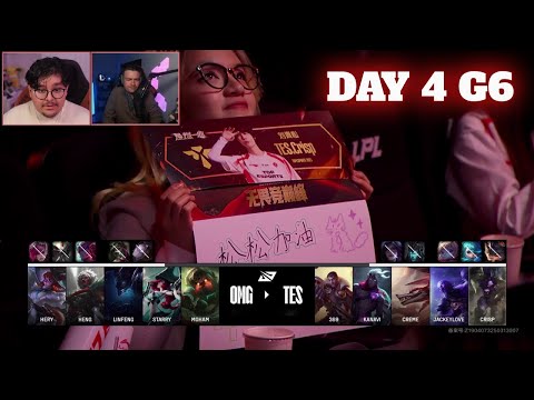 OMG vs TES | Day 4 LPL Spring 2025 Split 2 Placements | Oh My God vs Top Esports