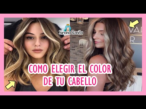 Video: 4 formas de elegir el color del cabello para el tono de piel