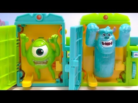 Monsters University Monster Door モンスターズ ユニバーシティ おもちゃ モンスタードア Youtube