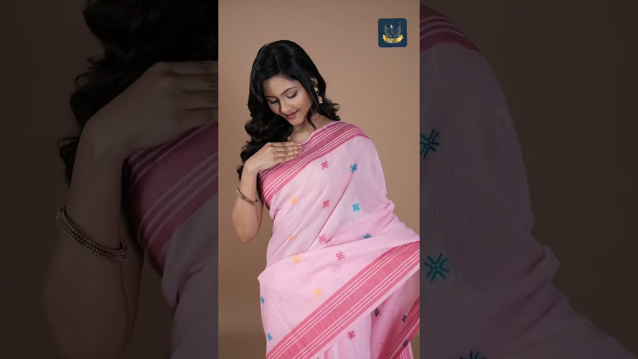 "Grace meets tradition ✨ Jamdani elegance in every weave 💫"