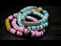 Let's Make Heishi Bracelets - Polymer Clay Tutorial - DIY Jewelry