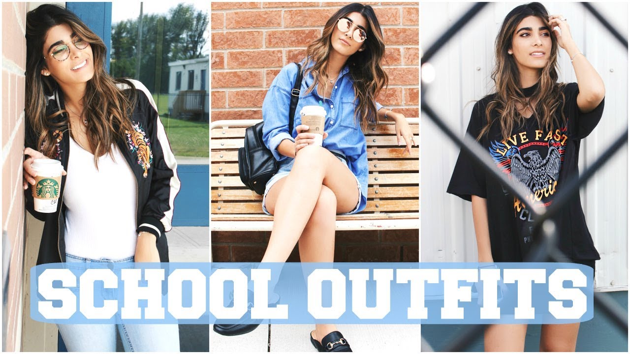 COLLEGE OOTW | Outfits of the Week - YouTube