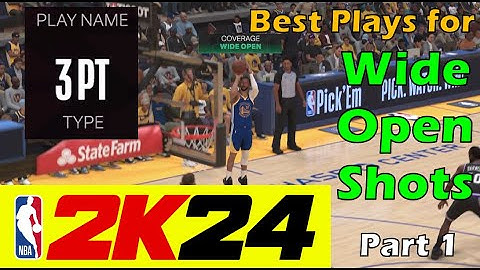 How to Get Wide Open Shots in NBA 2K24 | 3PT Playbook Part 1