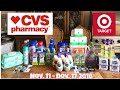 CVS &amp; TARGET HAUL 11/7-11/17 2017