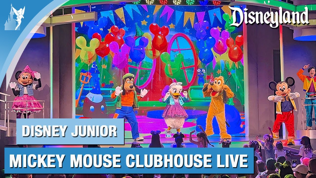 🇺🇸 Disney Jr Mickey Mouse Clubhouse Live at Disney California Adventure in Disneyland Resort 2025