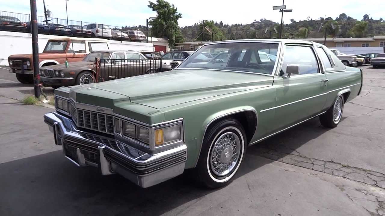 1977 Cadillac Coupe Deville De Ville Seville Fleetwood Brougham