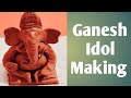 DIY| How to make Ganesh Idol| echo friendly Ganesha|