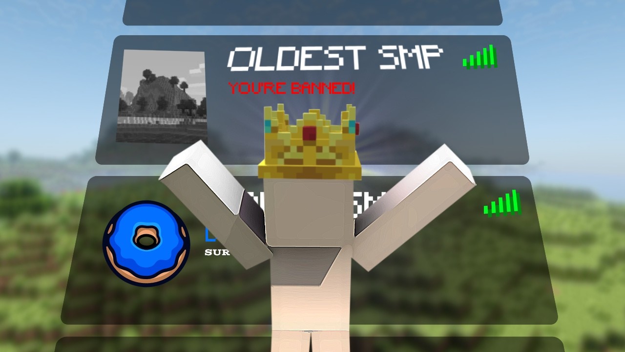 I Beat The OLDEST Minecraft SMP... - YouTube