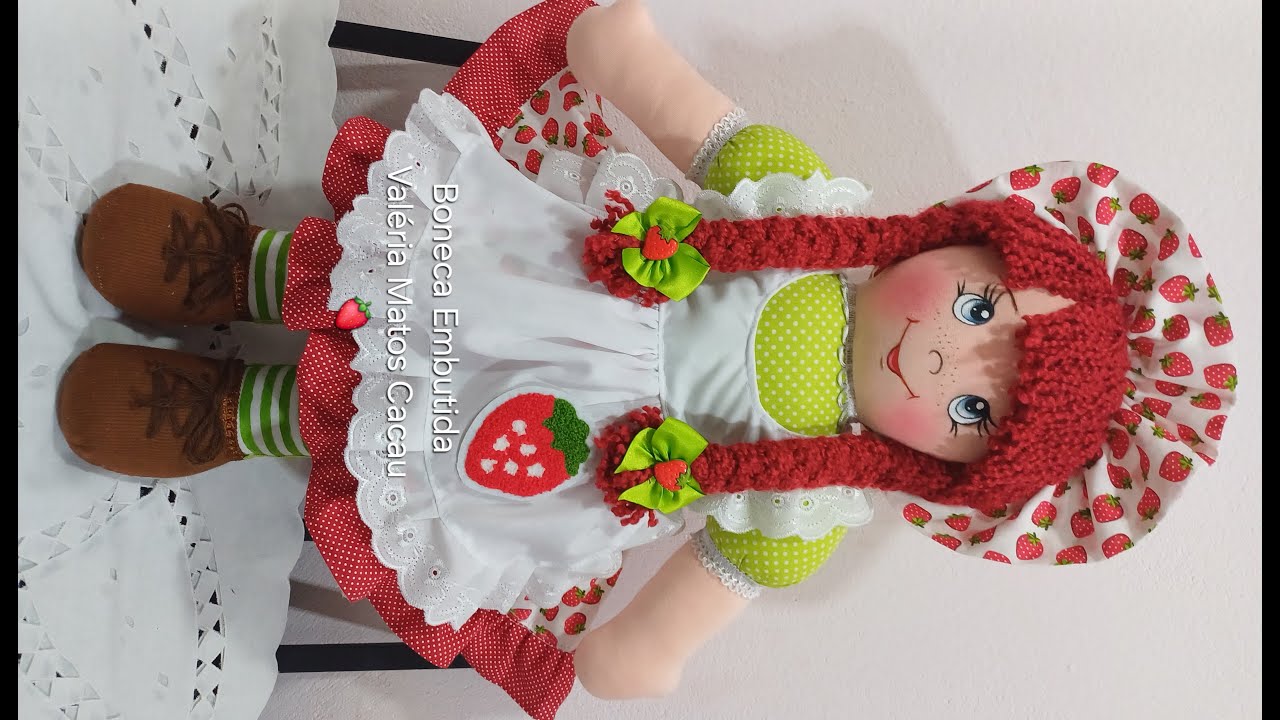 Boneca Toda Embutida 60cm /Fácil e Lucrativa