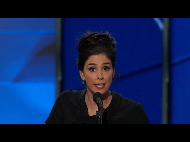Sarah Silverman calls out "Bernie or bust" supporters at DNC