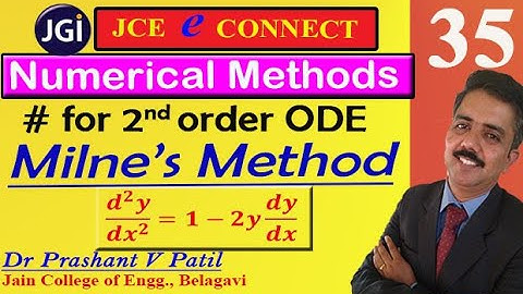 Numerical solution || Milne