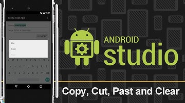 Android Studio | Copy, Cut, Paste in Android Code