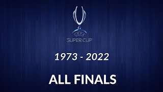 : UEFA Super Cup (1973-2022) All Finals