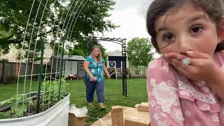 Enchanted Garden Mission Arbor // I Put Together This Arbor By Myself!