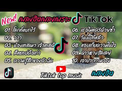 รวมเพลงฮิตในtiktok รวมเพลงในtiktokล่าสุดเพราะๆฟังต่อเนื่อง..เพลงฮิตมาแรงเพราะๆ..