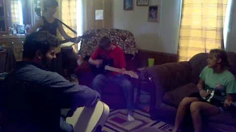 Taylor swift with alex, nick, rena, and morgan