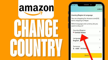 How to Change Country Region in Amazon App 2024 (Amazon Language Change)
