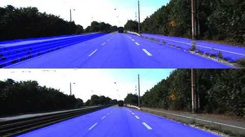 3D Lidar for Road Detection on KITTI-Road Benchmark training dataset