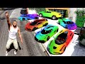 Collecting ENCHANTED SUPER CARS in GTA 5!