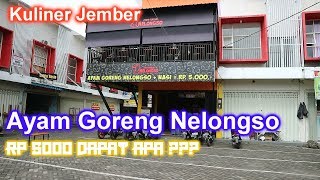 #2 Kuliner Jember  -  Nyobain Makan Ayam Goreng Nelongso. 