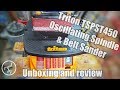 Triton TSPST450 450W Oscillating Spindle & Belt Sander - unboxing and review Triton TSPST450 450W Oscillating Spindle & Belt Sander - unboxing and review