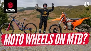 Motocross Wheels On Mountain Bikes? | GMBN's First Look At The All New Zipp 3Zero Moto Wheelset